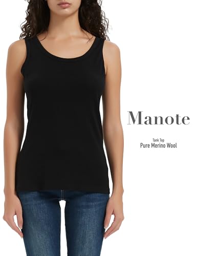 100% Merino Wool Tank Top for Women, Scoop Neck, Active Lightweight Breathable Undershirt, No-Odor Base Layer4