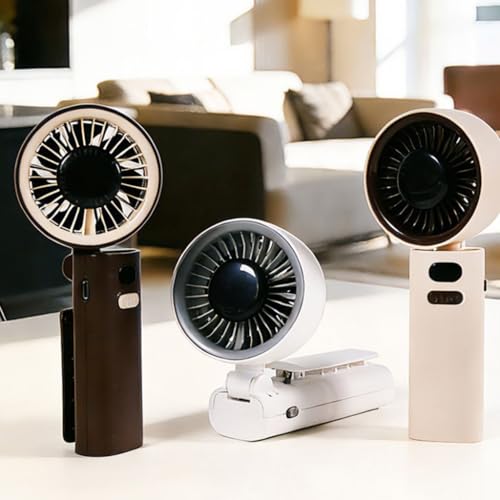 Ventilador con clip multifuncional silencioso y sistema de refrigeración 4
