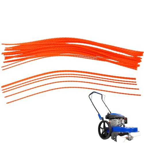 Stitokg 40-Pack 21.25' Line x .155-Inch String Trimmer Line Compatible with S-ENIX, Earth-Quake, B-ILT, Toro 58620, Fits Universal Walk Behind Mower and Other Mowers That Fit The Line Size
