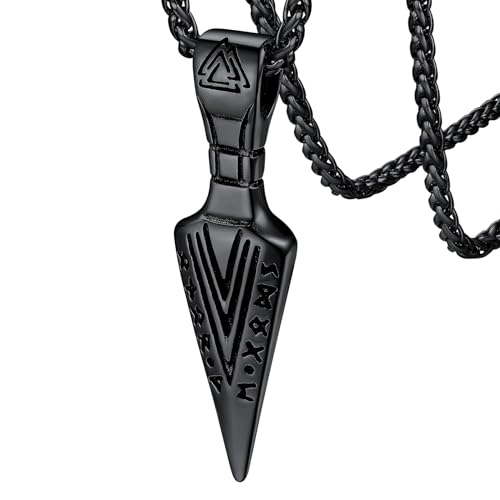 Collier marteau de Thor acier inoxydable FaithHeart anti-allergie Vegvisir