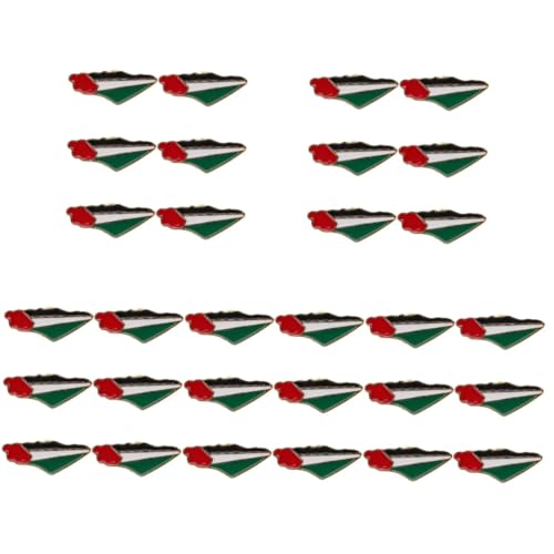 Broche drapeau badge patriotique FRCOLOR en lot de 30 pièces pour vêtements et customisation