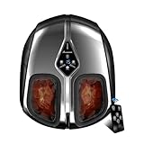 ALLYOUGER Shiatsu Foot Massager with Heat,Vibration,Air Compression and Deep Kneading for Plantar Fasciitis, Gifts for Women & Men-B Set