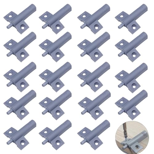 Amortiguador Puerta, 20 Pezzi Amortiguador de Cajones, Amortiguadores de Plástico, Amortiguador de Puerta de Armario, para Oficina, Armarios, Cajones y Puertas