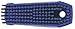 Vikan 64408 Brush,Nail,Stiff,PP/PBT,Purple
