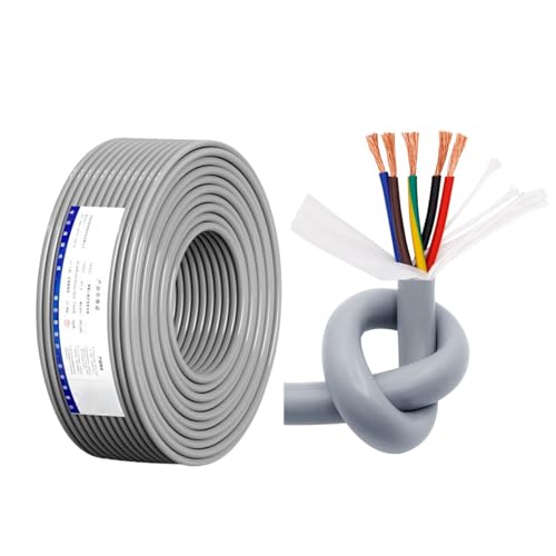 Cable blindado de cadena de arrastre flexible y resistente a la flexión continua de 2-8 hilos