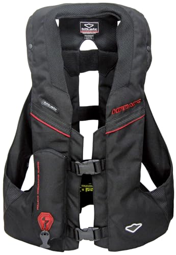 Amazon | バイク用エアバッグ hit-air MLV-C (ブラック/レッド, 2XL