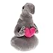 Ruiodr Esperando Peluche, Zhdun Meme Tubby Grey Blob Zhdun Peluches, Homunculus Loxodontus, Regalos para niños 25cm (Corazón)
