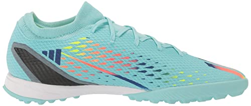 Adidas Unisex X Speedportal.3 Turf Soccer Shoe, Clear Aqua/Solar Red/Power Blue, 11.5 Us Men #TOP5