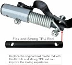 Bike Bicycle Trailer Coupler Steel Angled Elbow for Instep & Schwinn Bike Trailers (1pack)