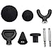 Produktbild Jigsaw Massage Tip Adapter und Bits, 6 Stück Percussion Massagegerät Aufsatz Adapter  mit 2 Stück verlängerten Stab  für Puzzle-Massagegerät (6 Stück/Set)