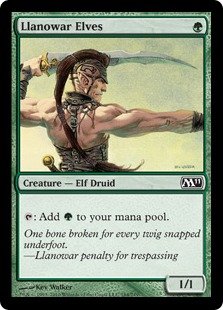 Magic: the Gathering - Llanowar Elves - Magic 2011