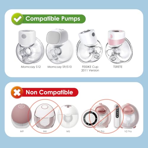 Maymom Membranas Compatibles con Momcozy S9/S12 FEISIKE 2011 miniatura 2