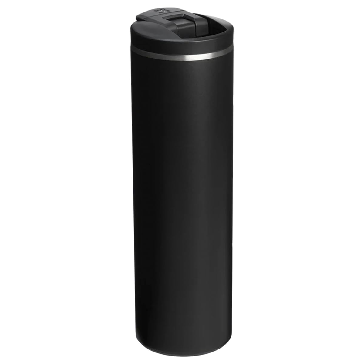 STANLEY 1913 Aerolight Transit Fliptop Mug 0.59 L - Chaud pendant 8 heures - Frais pendant 12 heures - Lavable au lave-vaisselle - Étanche - Tasse à café isotherme - Noir 2.0