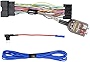 Factory Radio Amp Amplifier Subwoofer Interface Wire Harness with Inline Converter Compatible with Ford Vehicles Selected model