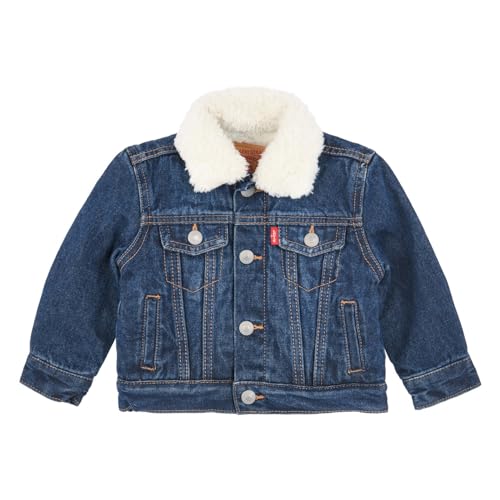 Levi's Lvn Sherpa Trucker Bébé Garçon avec finitions premium et denim robuste
