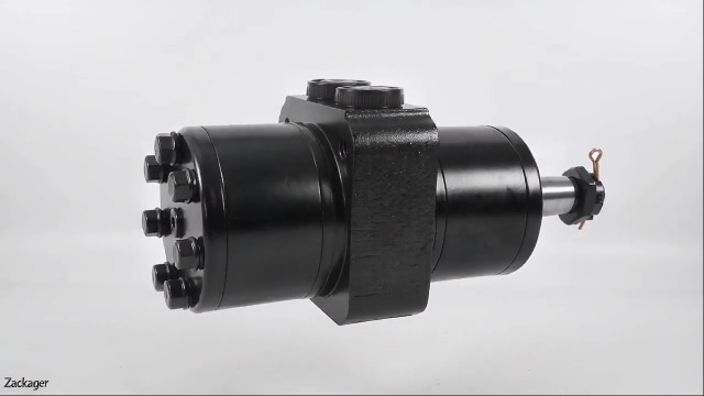 Image of | TCA23173 | Hydraulic Drive Motor | Direct Replacement for Quik-Trak 648R 652B 652E 652R 661R Series | Cast Iron High Torque | 4-Hole Flange |
