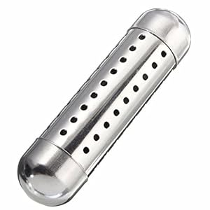 TuToy 2X7.5Cm roestvrij staal waterzuiveraar Alkaline Ionizer Stick Raise Ph gestructureerd water