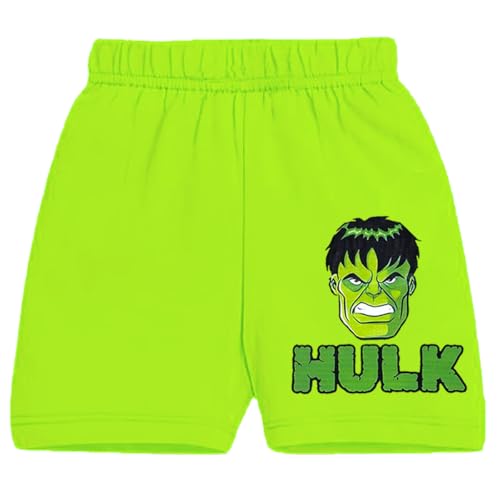 Image of Kuchipoo Marvel Boys Regular Fit Cotton Shorts - Pack of 5