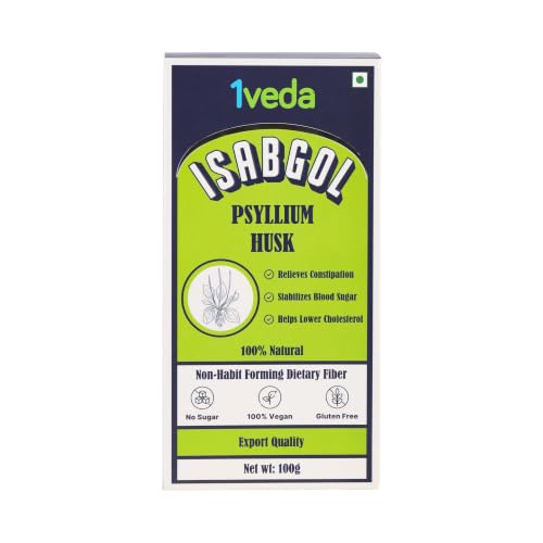Isabgol Psyllium Husk Powder 100g | Natural Fibre Supplement for ...