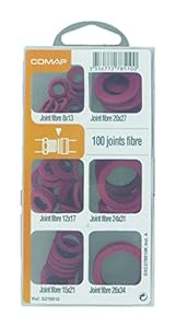Coffret de 100 Joints Fibre Eau Chaude/Froide COMAP