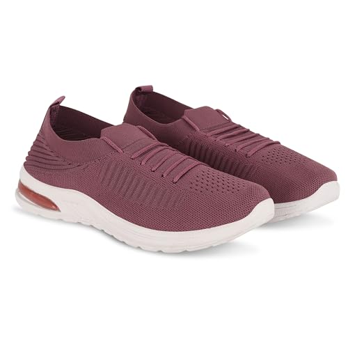 Image of Lightweight Breathable Sports Sneakers for Women 101-Onion