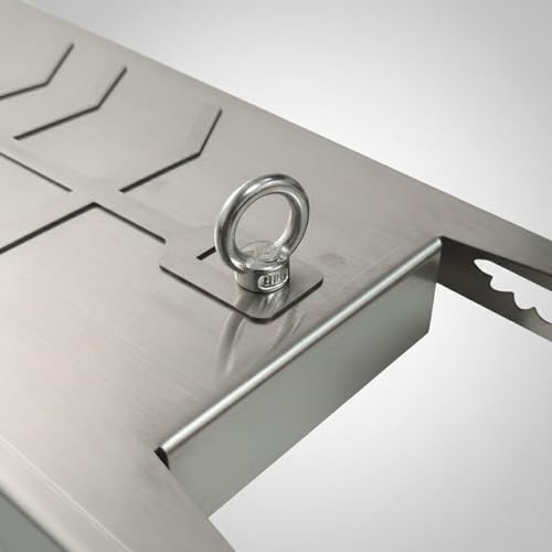 Planche de cuisson acier inoxydable 304 réglable viande saumon extérieur - 5