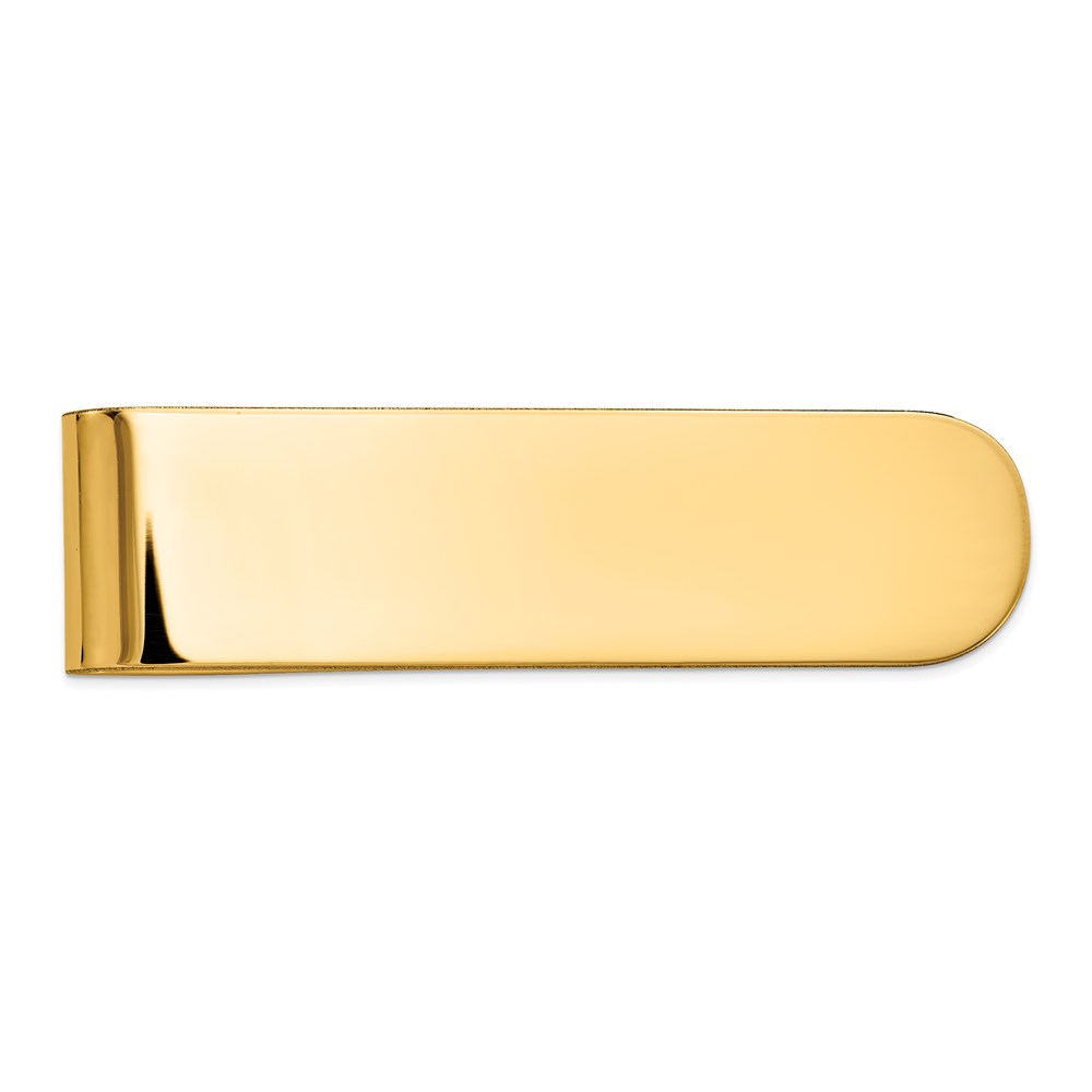 Men's 14k Yellow Gold Money Clip Fine Jewelry For Men Gifts For Him
