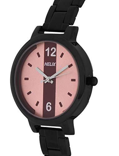 Image of TIMEX Helix Analog Pink Dial Women's Watch-TW041HL10