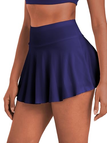 3 Pack Pleated Tennis Skirts for Women High Waisted Golf Skirt with Pockets Athletic Mini Skorts Tummy Control2