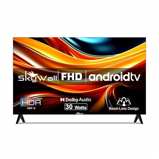 SKYWALL 109 cm (43 inches) Full HD LED Smart TV 43SW-VS (Black)