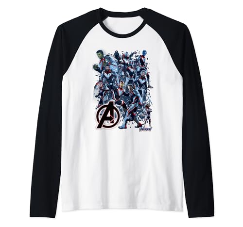 Marvel Avengers Endgame haut baseball raglan pour homme et femme