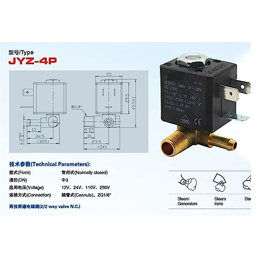 Électrovanne vapeur JYZ-4P pour réparer votre machine à café à la maison - 7