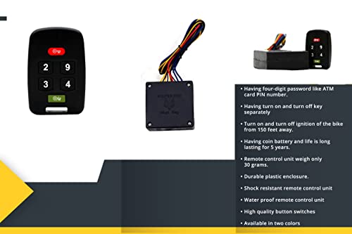 Image of Silver Fox Universal Anti-Theft Alarm for All Bike /Two Wheelers