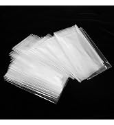 YASUOA 100 Pieces Clear Paper Money Holder, Paper Money Sleeves, Bill Protector Bag, Money Collec...