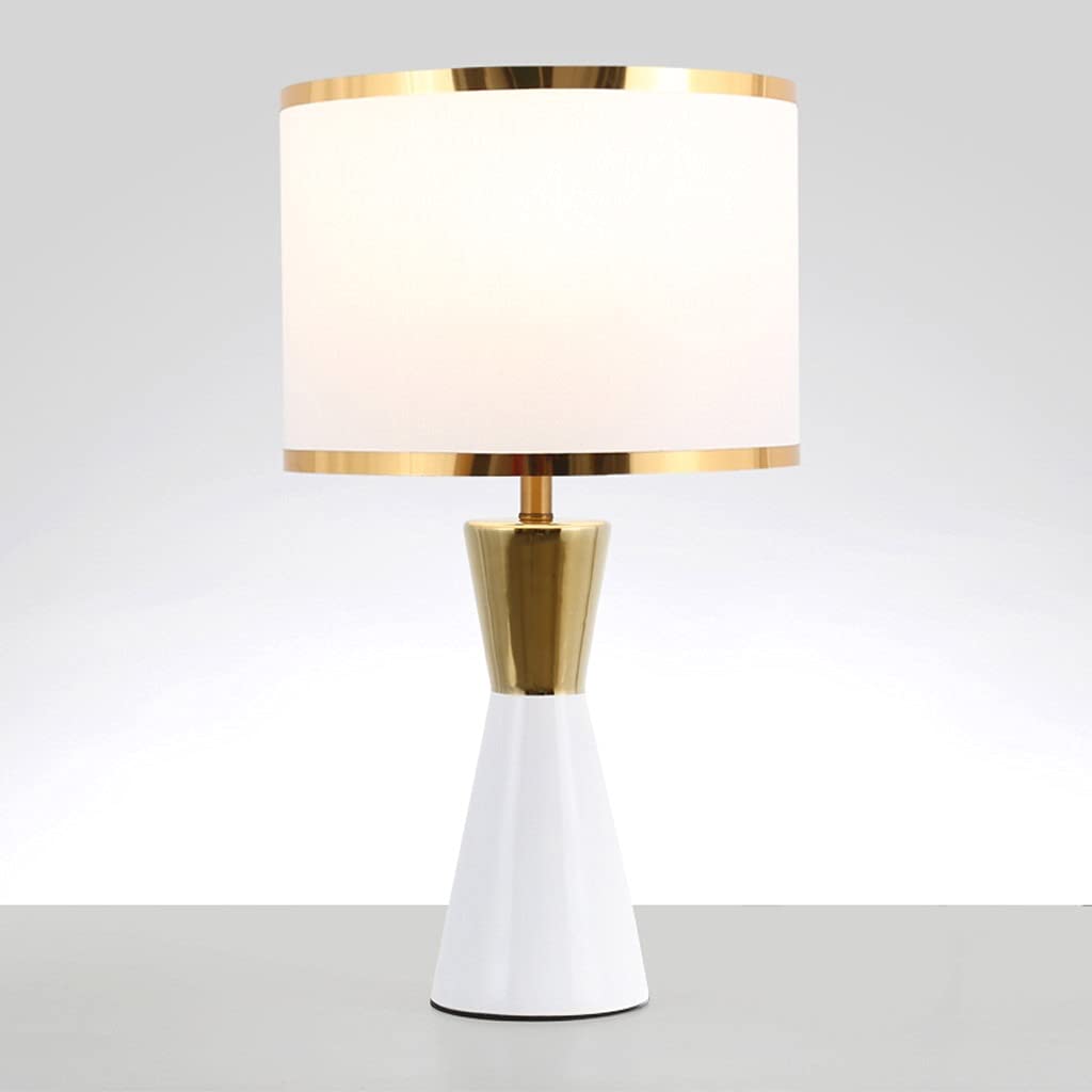 Lampa stołowa do sypialni, ceramiczna, nocna, styl kreatywny, prosty i ciepły, ślub