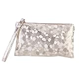 TINEASUR Porte Monnaie Femme en Similicuir à Main avec Compartiment pour Pièces Et Cartes Idéal pour Té éphone Et Clé É égant Et Pratique