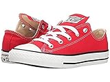 Converse Low TOP RED Chuck Taylor Sneakers, Red, 11 Women/9 Men