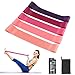 WELLXUNK Widerstandsbänder [5er Set] Fitnessband in 5 Strengths 100% Latex Gymnastikband mit Übungsanleitung auf Deutsch & Tragebeutel, für Mann Frau für Fitness, Yoga, Muscle Building und mehr