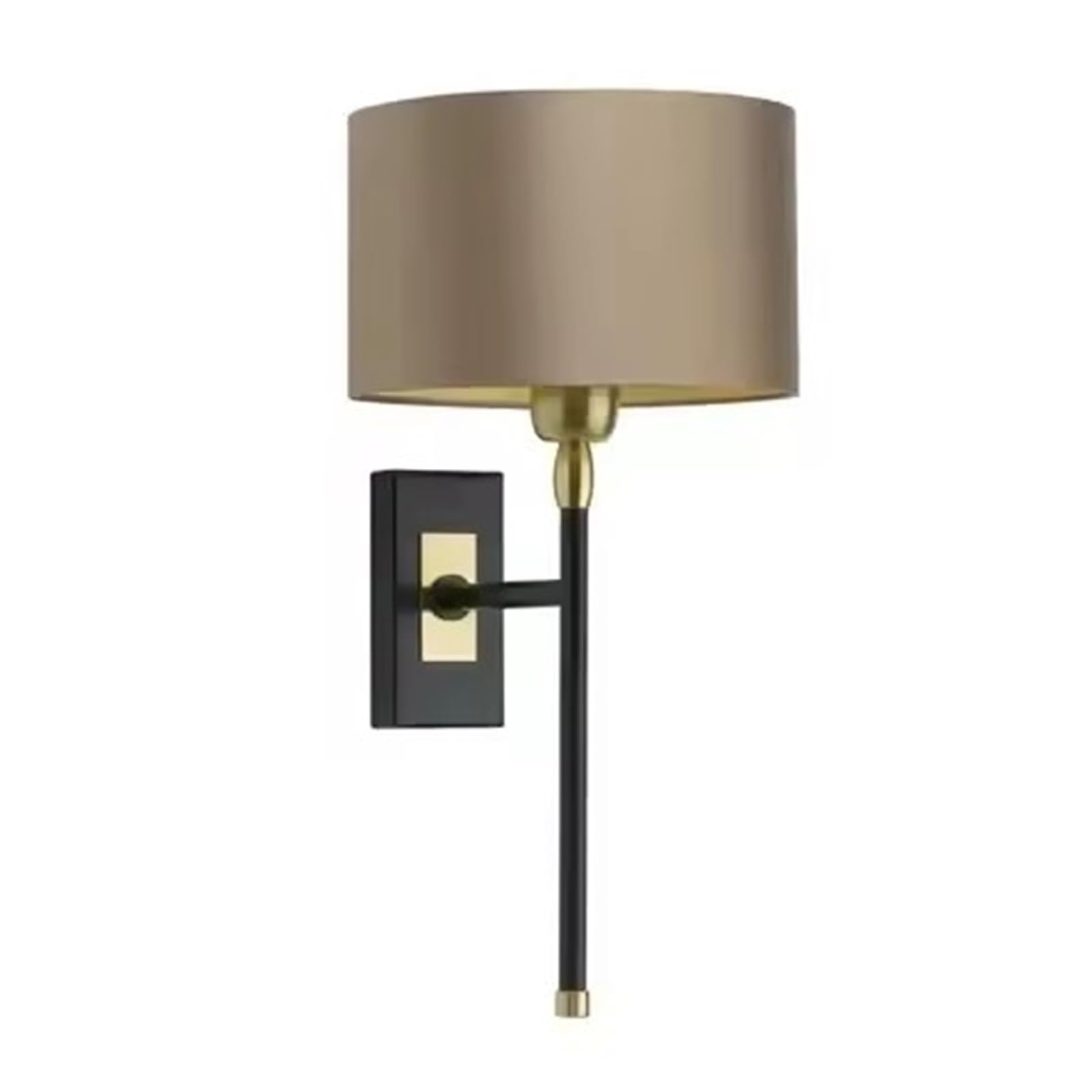 IvyLoutish Simple Retro Cloth Cover Wall Lamp Living Room Wall Light Modern Bedroom Bedside Lamp Villa Hotel Corridor Wall Lamp ﻿,Modern