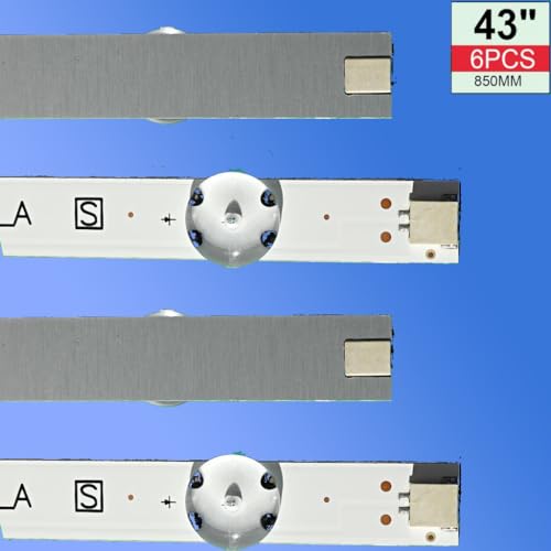 Retroiluminación LED 43UH620V de alta densidad con 8 luces para repuestos de pantallas UHD 5