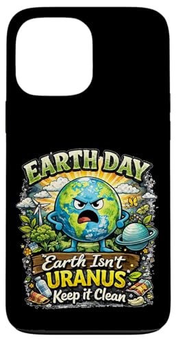 Earth Isnt Uranus Keep It Clean �������ȃA�[�X�f�C �X�}�z�P�[�X iPhone 13 Pro Max �p