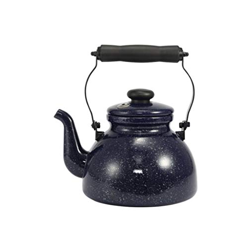 Emaille-Wassertopf mit Pfeife, großes Fassungsvermögen, verdickter Emaille-Wasserkocher, kann als Flammenkessel verwendet werden Emaille-Wassertopf mit Pfeife, großes Fassungsvermögen, verdickter Emaille-Wasserkocher, kann als Flammenkessel verwendet werden