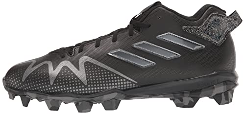 Adidas Men's Freak Spark Md-Team Football Shoe, Black/Night Metallic/Black, 8 #TOP7