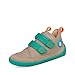 Produktbild Affenzahn Barfußschuh Leder Buddy Kinderschuh für Jungen und Mädchen Größe 21-32, Klettverschluss Krabbe - Grün 31