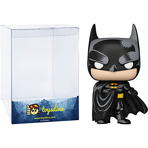 Batma N (Target Exc): P O P ! Heroes Vinyl Figurine Bundle With 1 Compatible 'Toysdiva' Graphic Protector (461-66615 - B)