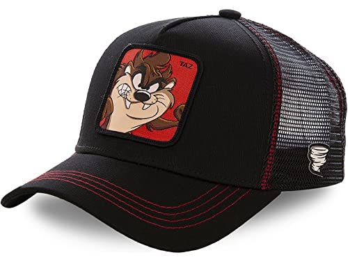 Men's Anime Cartoon Baseball Trucker Animal Cap Devil Snapback Hat Adult Women's A Unisex Adjustable One Size (US, Alpha, One Size, Devil Red)