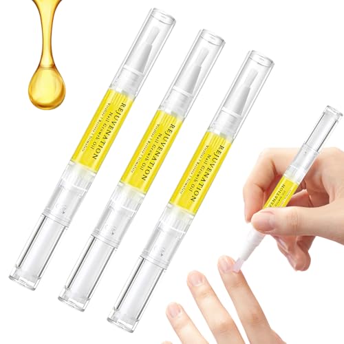 Brother Cosmetics Nail Growth & Repair Oil - Natural Rejuvenation, Instant Strength (3PCS)