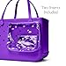 BOGG BAG Original Large Tote – 19” x 14” x 9” – Durable, Washable, Tip-proof – Beach, Pool, Boat, Work, Sports (Houston We Have a Purple)
