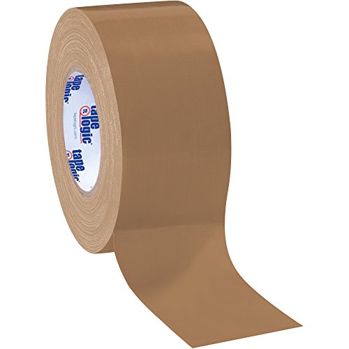 Image of Aviditi (16 Rolls) Tape Logic 3 Inch x 60 Yards Multipurpose Duct Tape, Brown, 10.0 Mil Thick - for Temporary Repairs, Labeling, Patching, Marking and Social Distancing