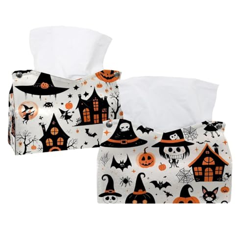 Boîte à mouchoirs Halloween pour centres de table de restaurant et réception d'hôtel - 2